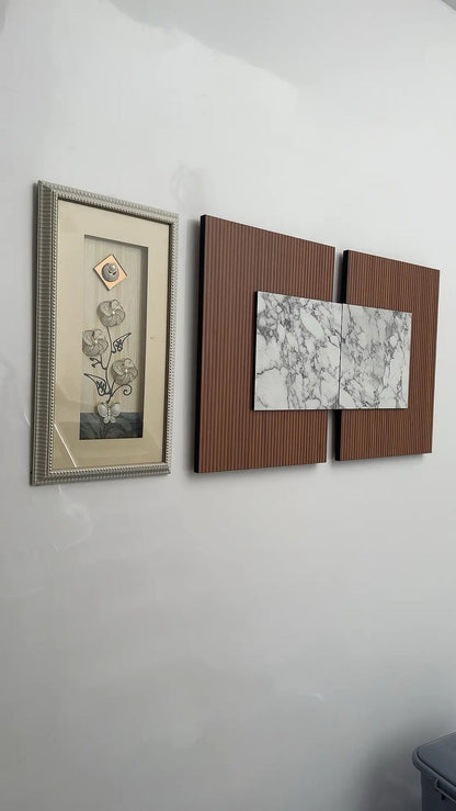 Cache tableau électrique en Bois